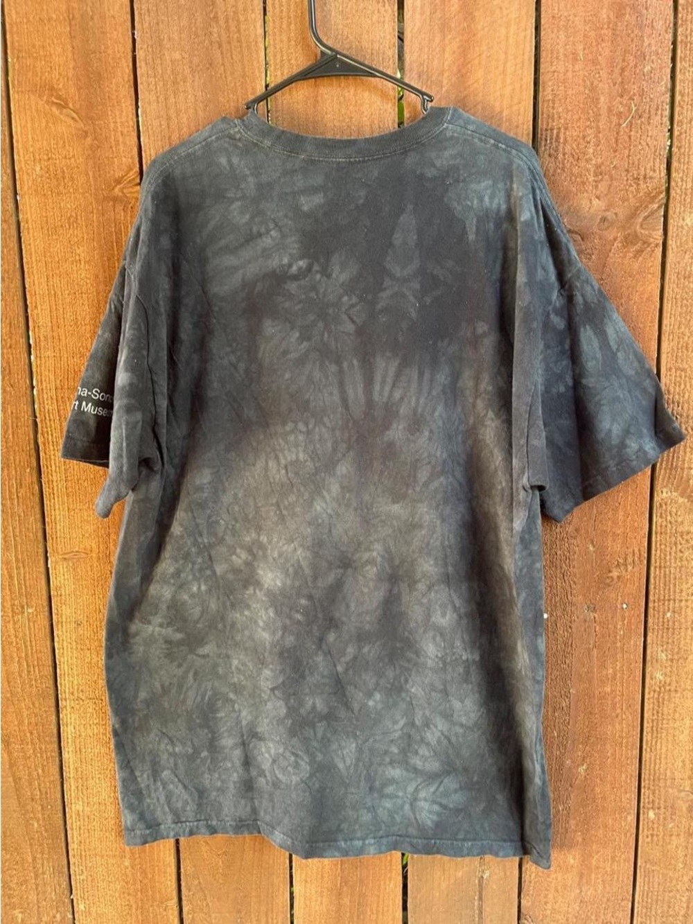 The Mountain Cougar Puma Black Tie Dye T-Shirt Lion Print USA Cotton XL - Picture 2 of 7